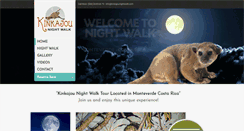 Desktop Screenshot of kinkajounightwalk.com